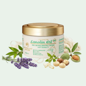 Australian Creams MkII Lanolin Oil Day Moisturising Cream with Vitamin E 250g