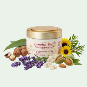 Australian Creams MkII Lanolin Oil Night Nourishing Cream with Vitamin E 250g